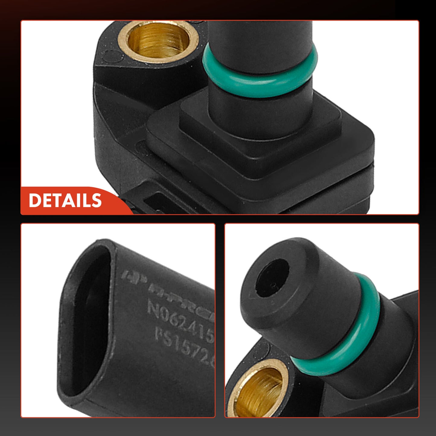 Manifold Pressure (MAP) Sensor for GMC Acadia 2017-2023 Chevy Camaro Colorado