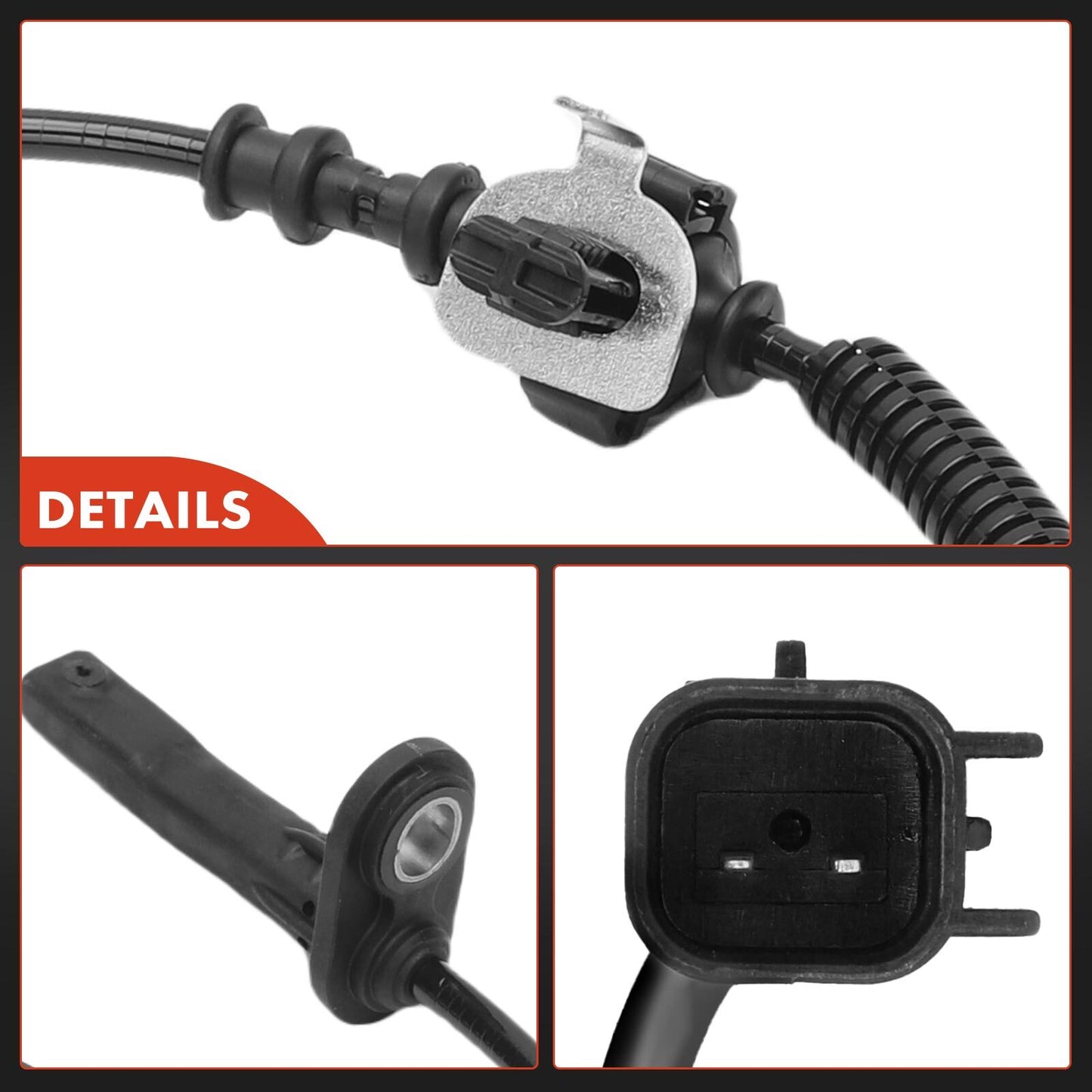 Front Driver Side ABS Wheel Speed Sensor for Cadillac XT5 GMC Acadia 2017-2022