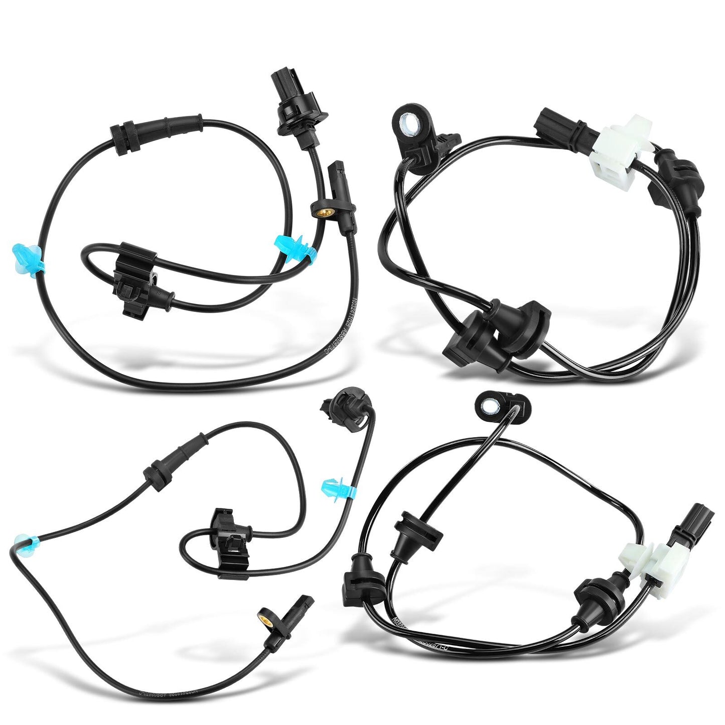 4x Front & Rear ABS Wheel Speed Sensor for Honda Pilot 16-22 Ridgeline Acura MDX