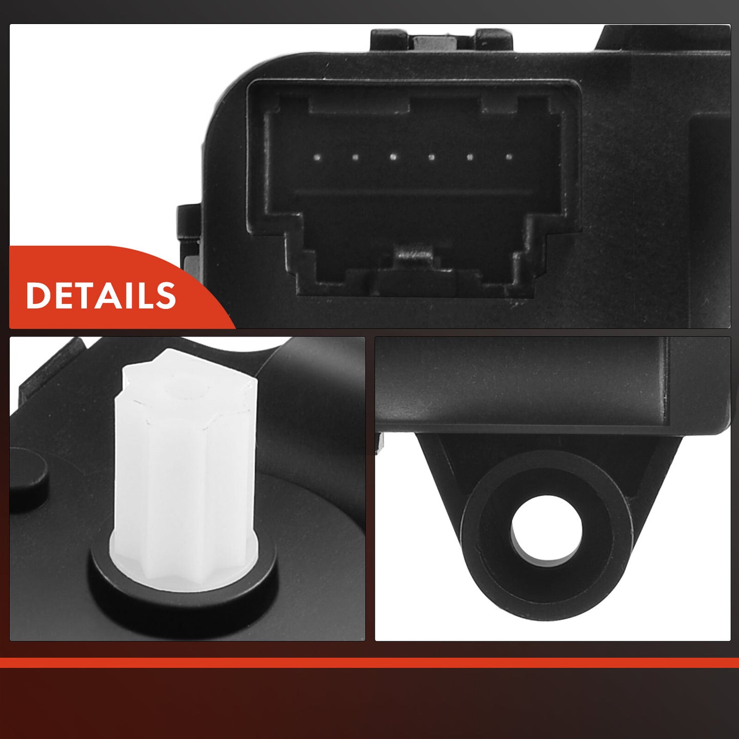 HVAC Heater Blend Door Actuator for Chevy Equinox GMC Terrain 13-17 Main 604-180