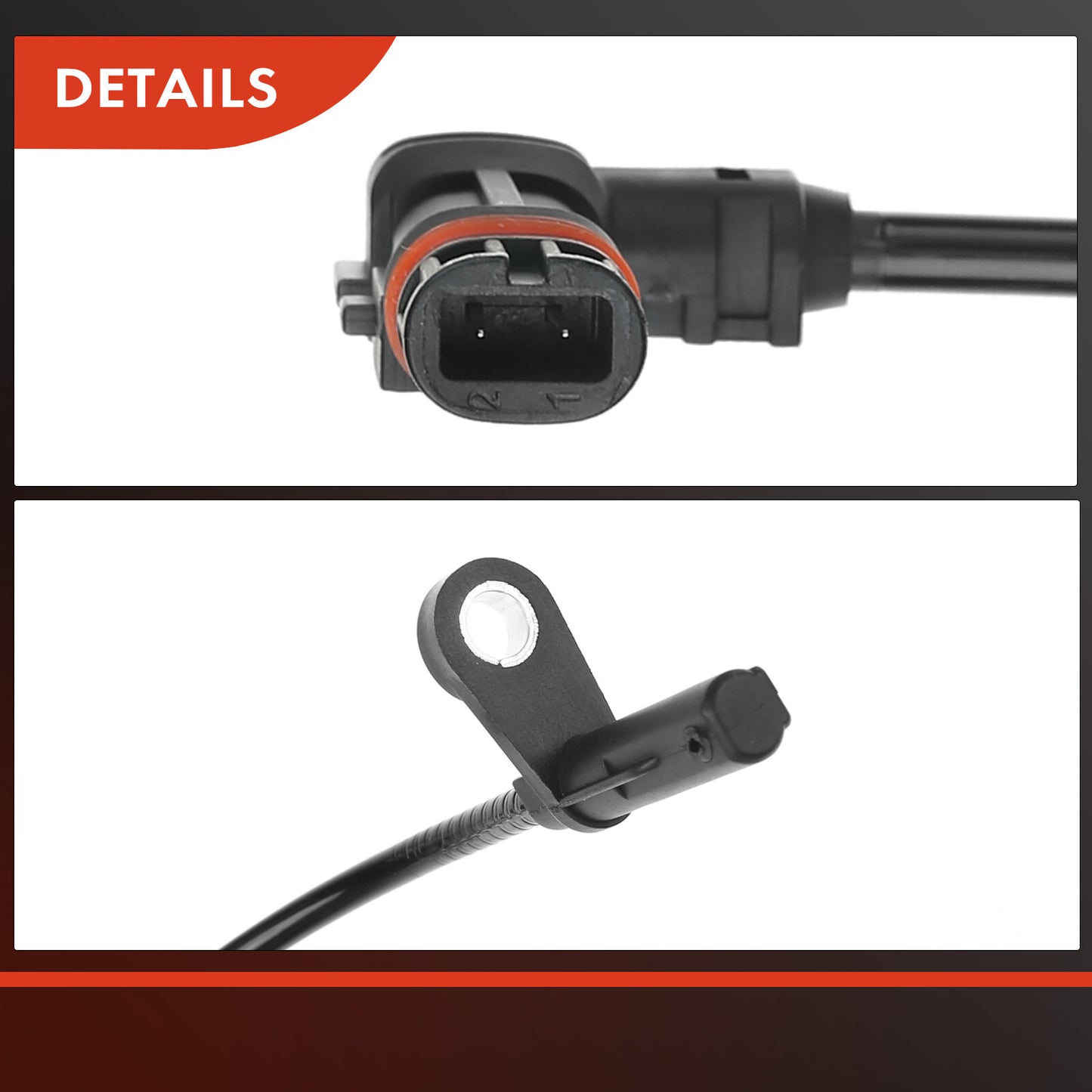 Front LH or RH ABS Wheel Speed Sensor for Chrysler 300 Dodge Challenger Charger