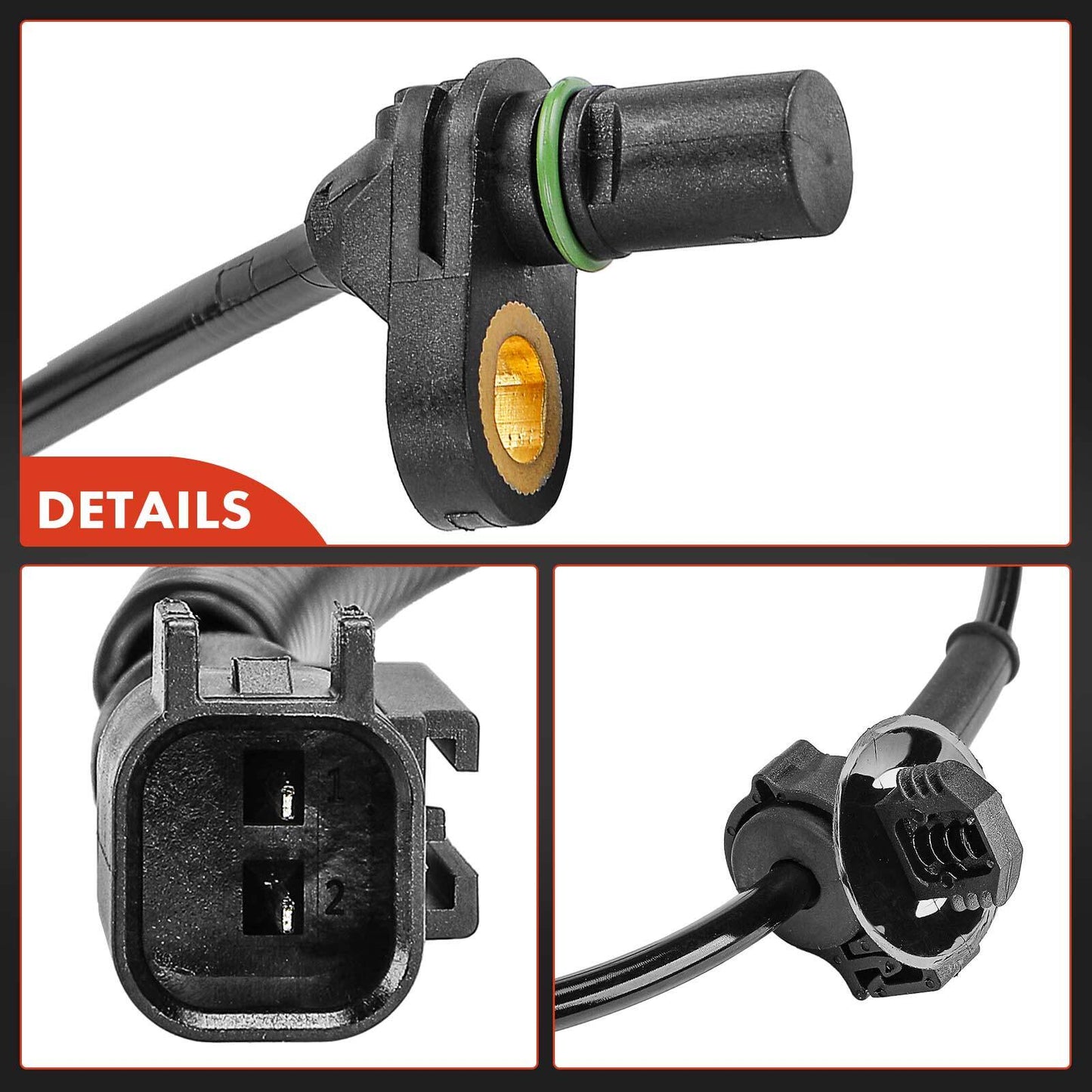 Front Driver or Passenger ABS Wheel Speed Sensor for Ford F-150 F150 2011-2014