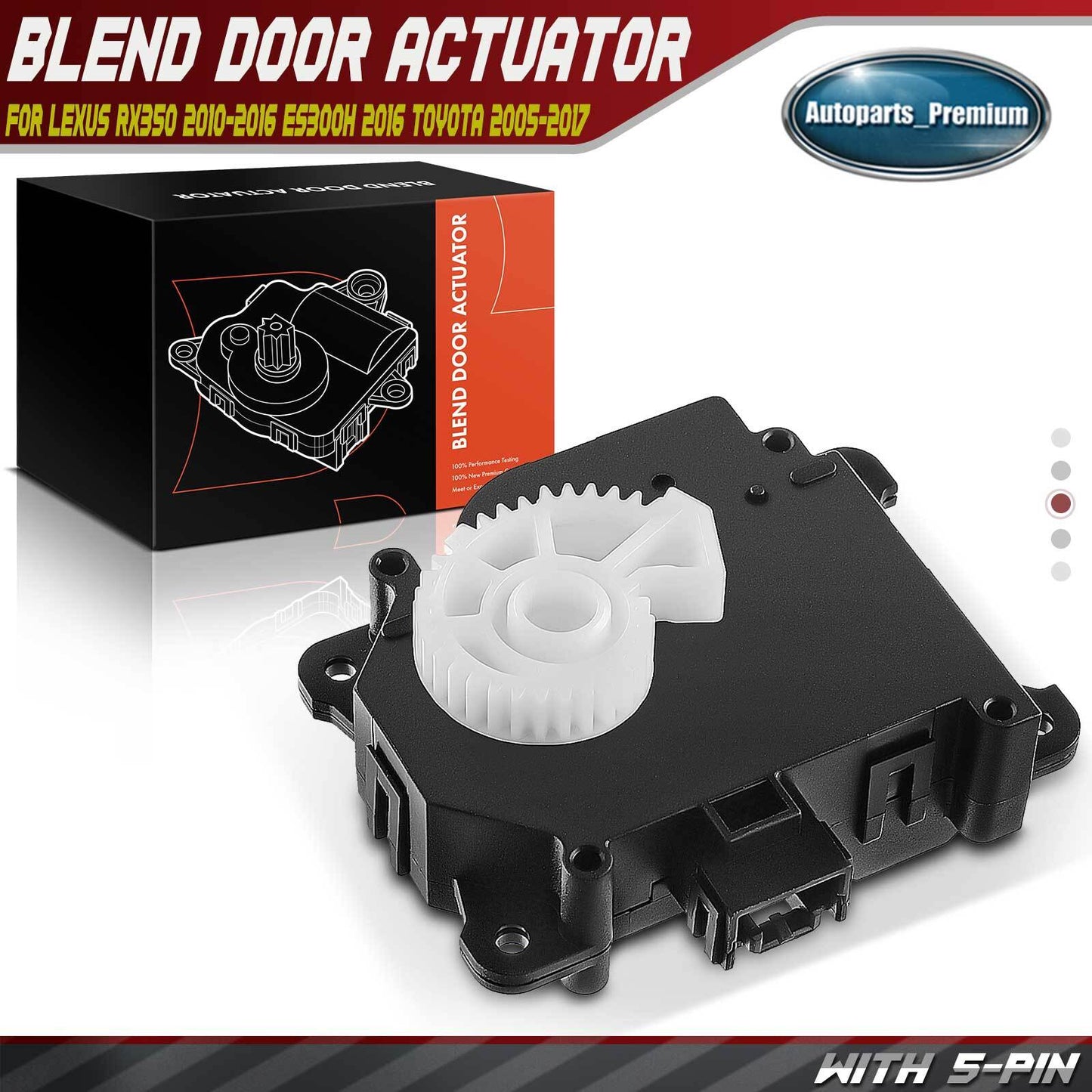 HVAC Heater Blend Air Door Actuator for Toyota Lexus Sienna Avalon Camry RX350