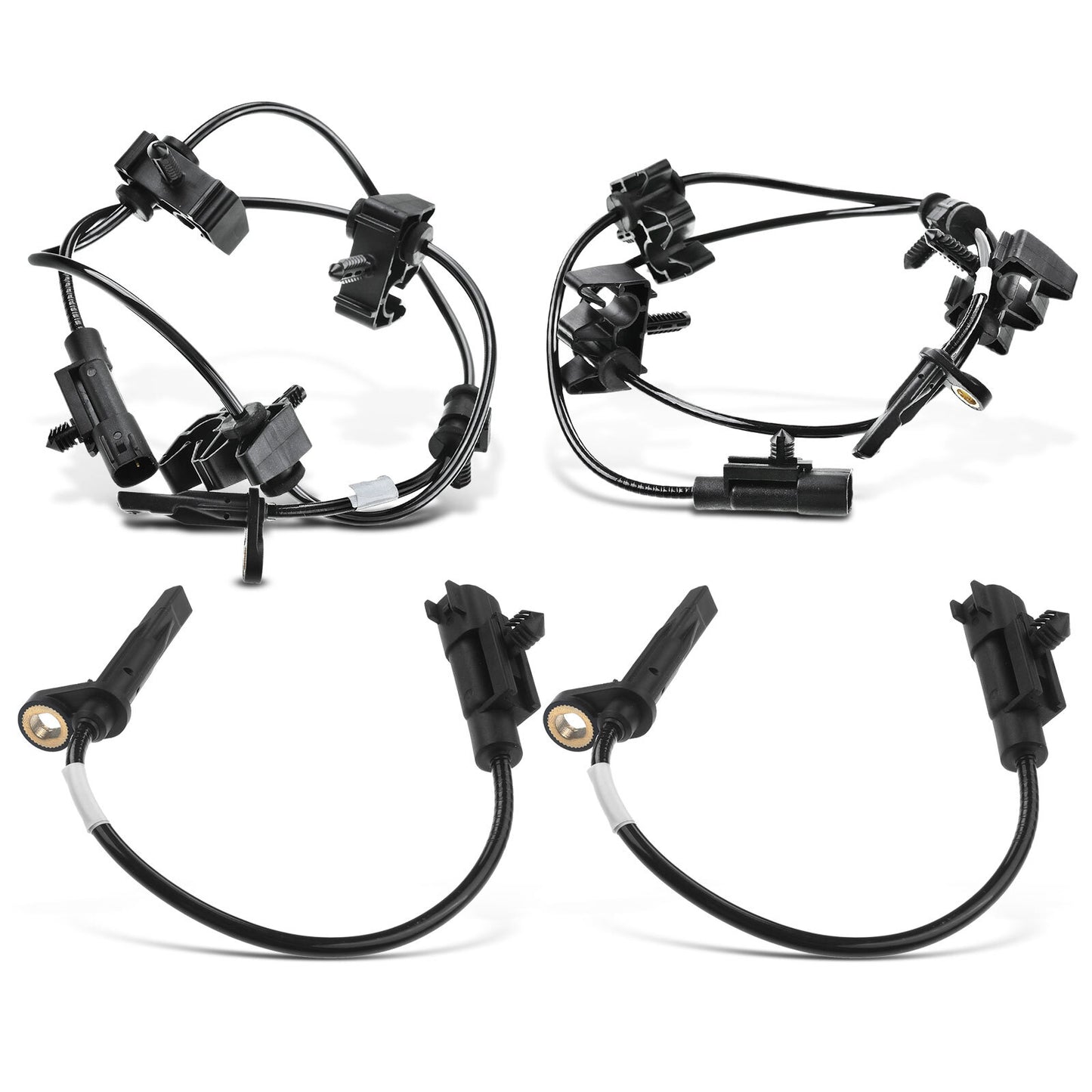 4x Front & Rear ABS Wheel Speed Sensor for Cadillac SRX 2013-2014 2016 V6 3.6L