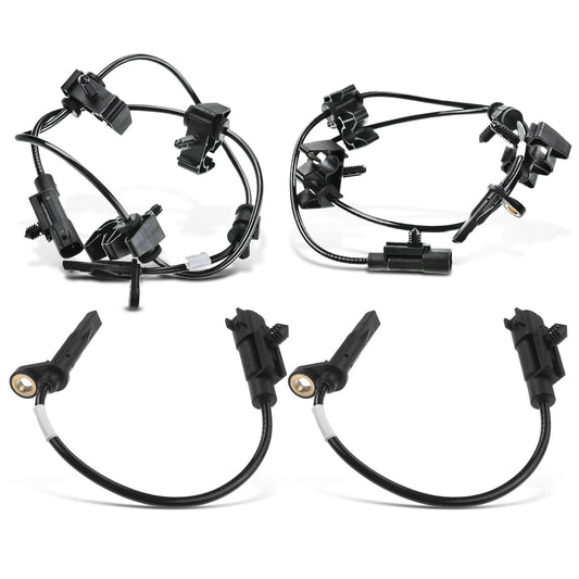 4x Front & Rear ABS Wheel Speed Sensor for Cadillac SRX 2013-2014 2016 V6 3.6L