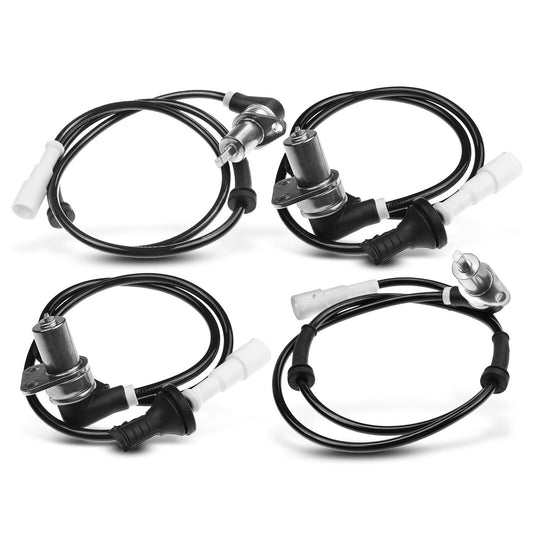 4x Front & Rear Side ABS Wheel Speed Sensor for BMW 318i 325 325E 325ES 325i M3