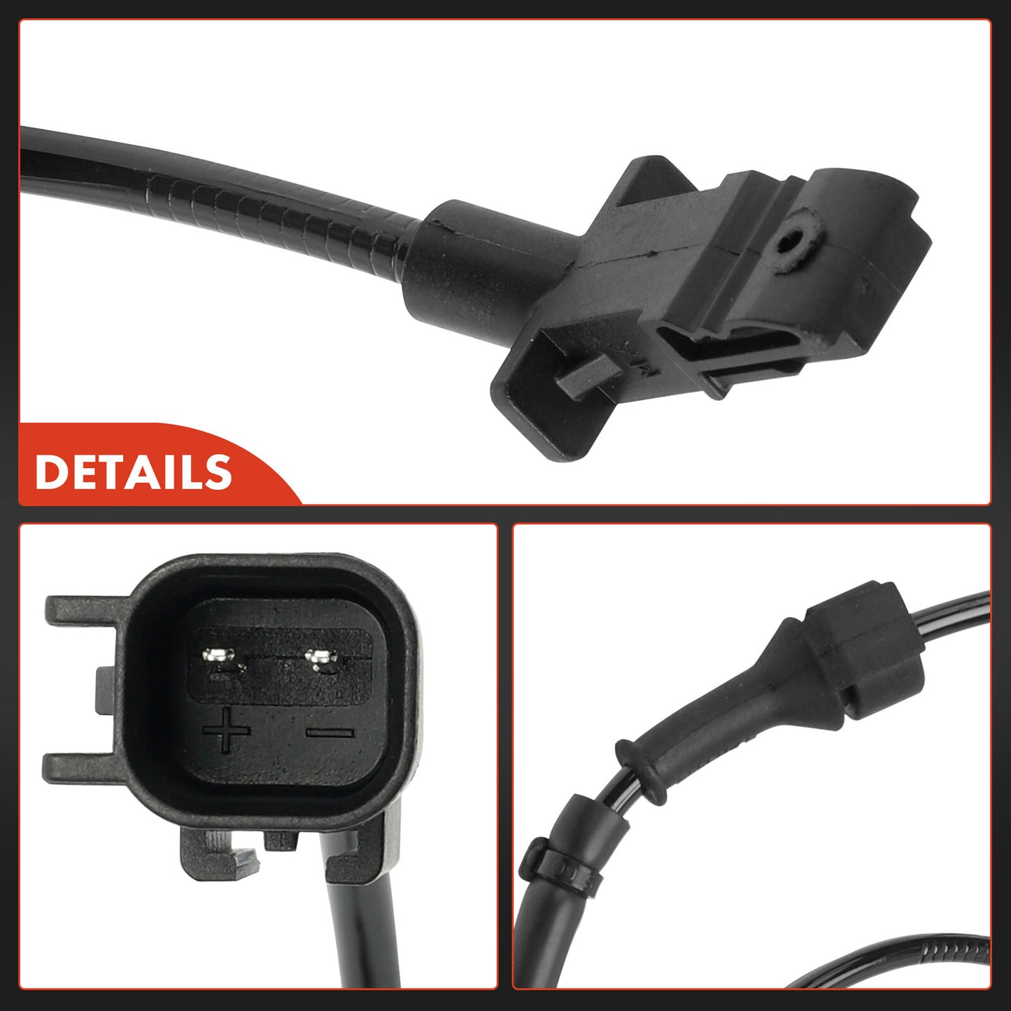 Rear Left LH Side ABS Wheel Speed Sensor for Mitsubishi Outlander 2014-2015 RVR