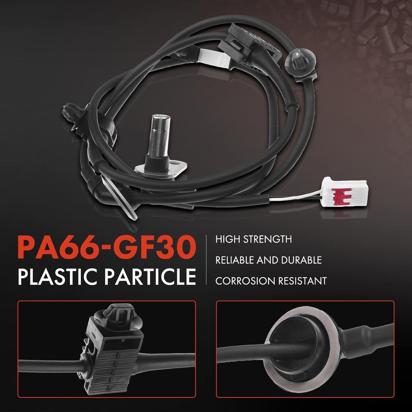 4x Front & Rear ABS Wheel Speed Sensor for Mazda CX-9 07-08 11-15 3.5L 3.7L AWD