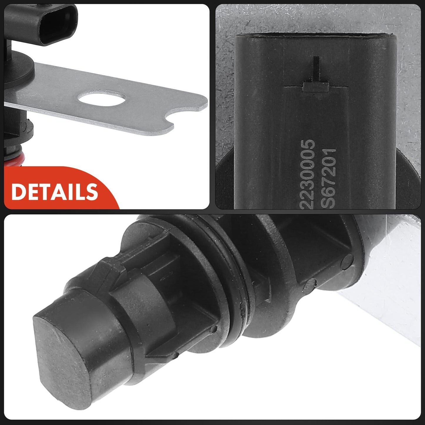 Crankshaft Position Sensor for Chevrolet Silverado 1500 2019-2020 5.3L 12669636