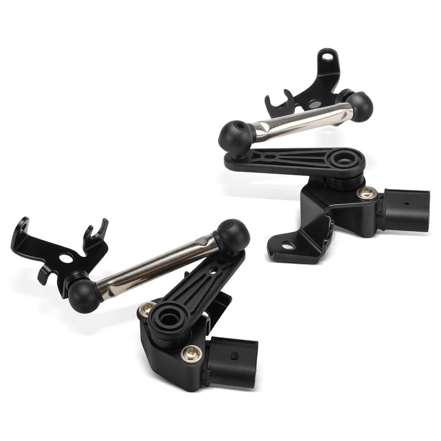 2Pcs Rear Suspension Height Level Sensor Assembly for Porsche Panamera 2017-2023