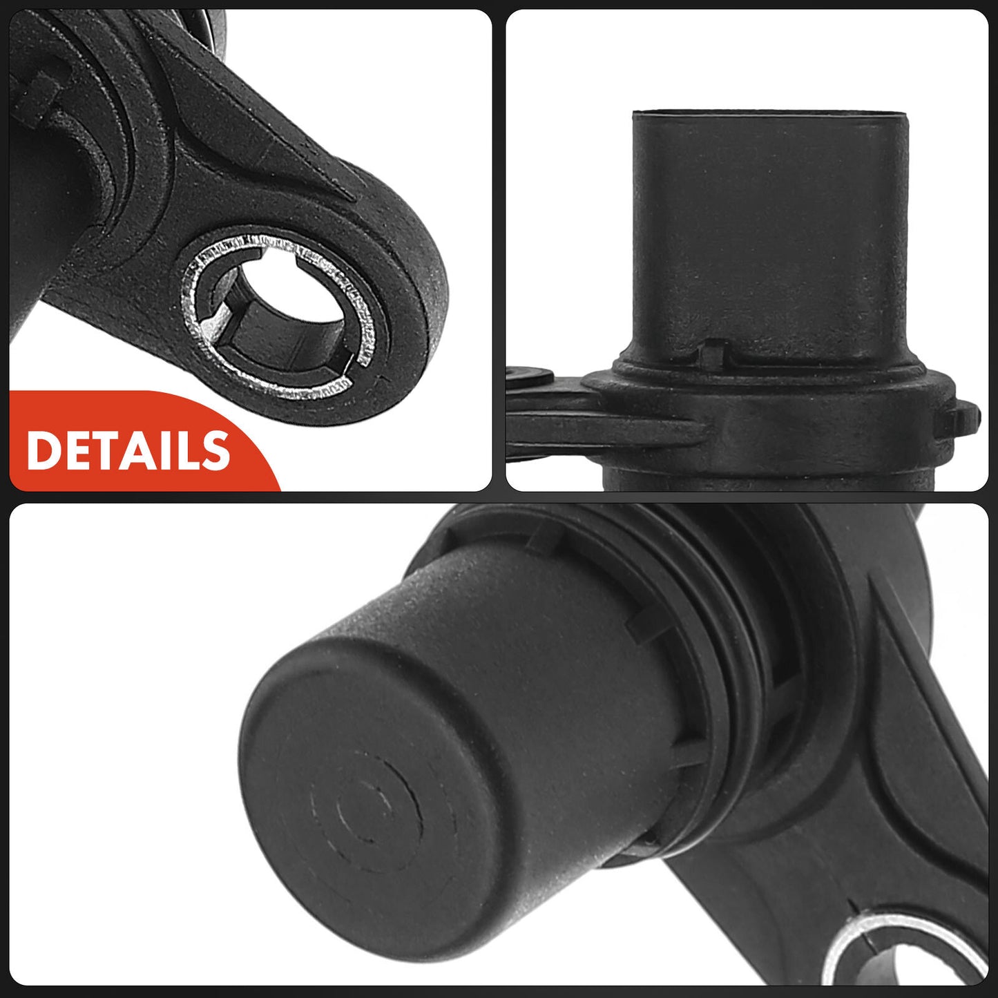 1x Camshaft & 1x Crankshaft Position Sensor for Jeep Compass 2017 L4 2.4L SOHC