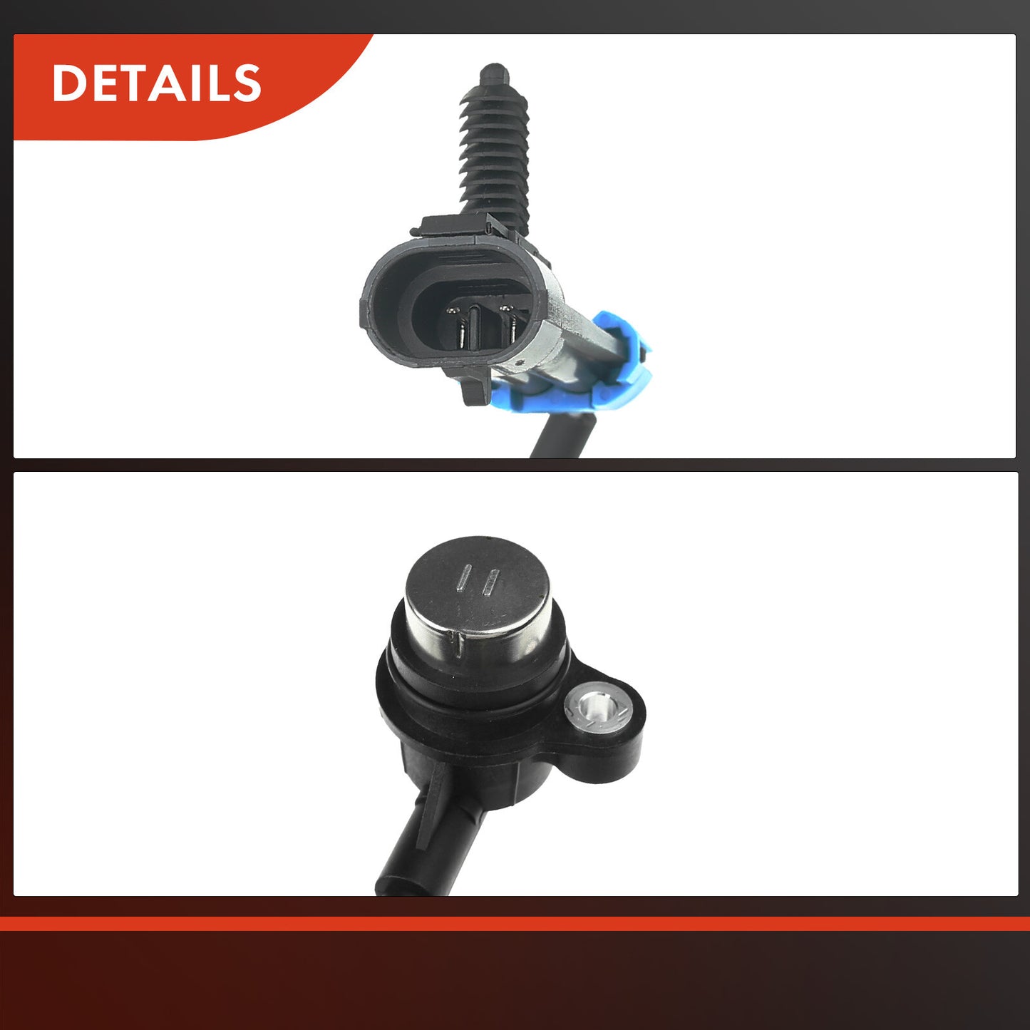 2x ABS Wheel Speed Sensors for Chevy Avalanche 1500 2500 GMC Yukon Rear LH & RH