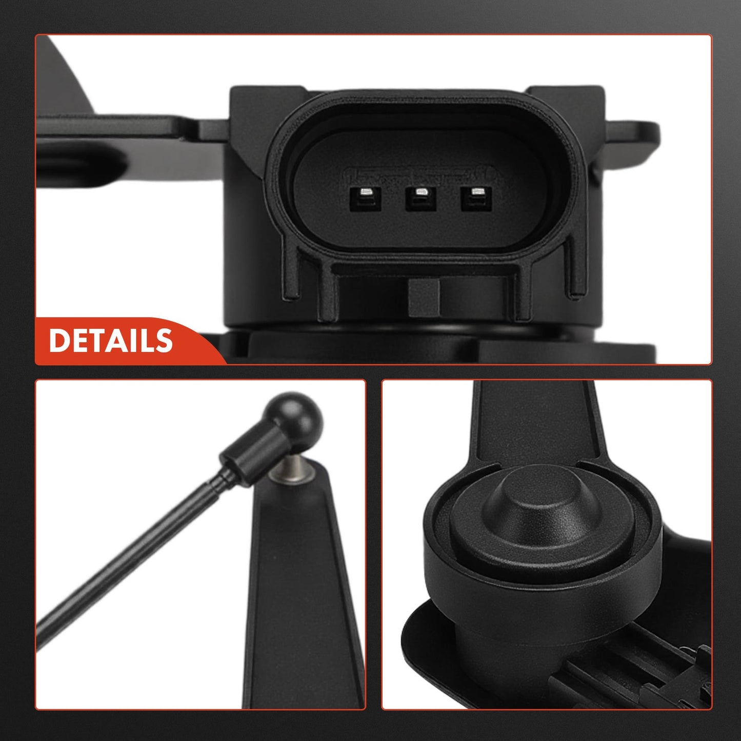 Rear Left & Right Suspension Ride Height Sensor Assembly for Ram 3500 2019-2021