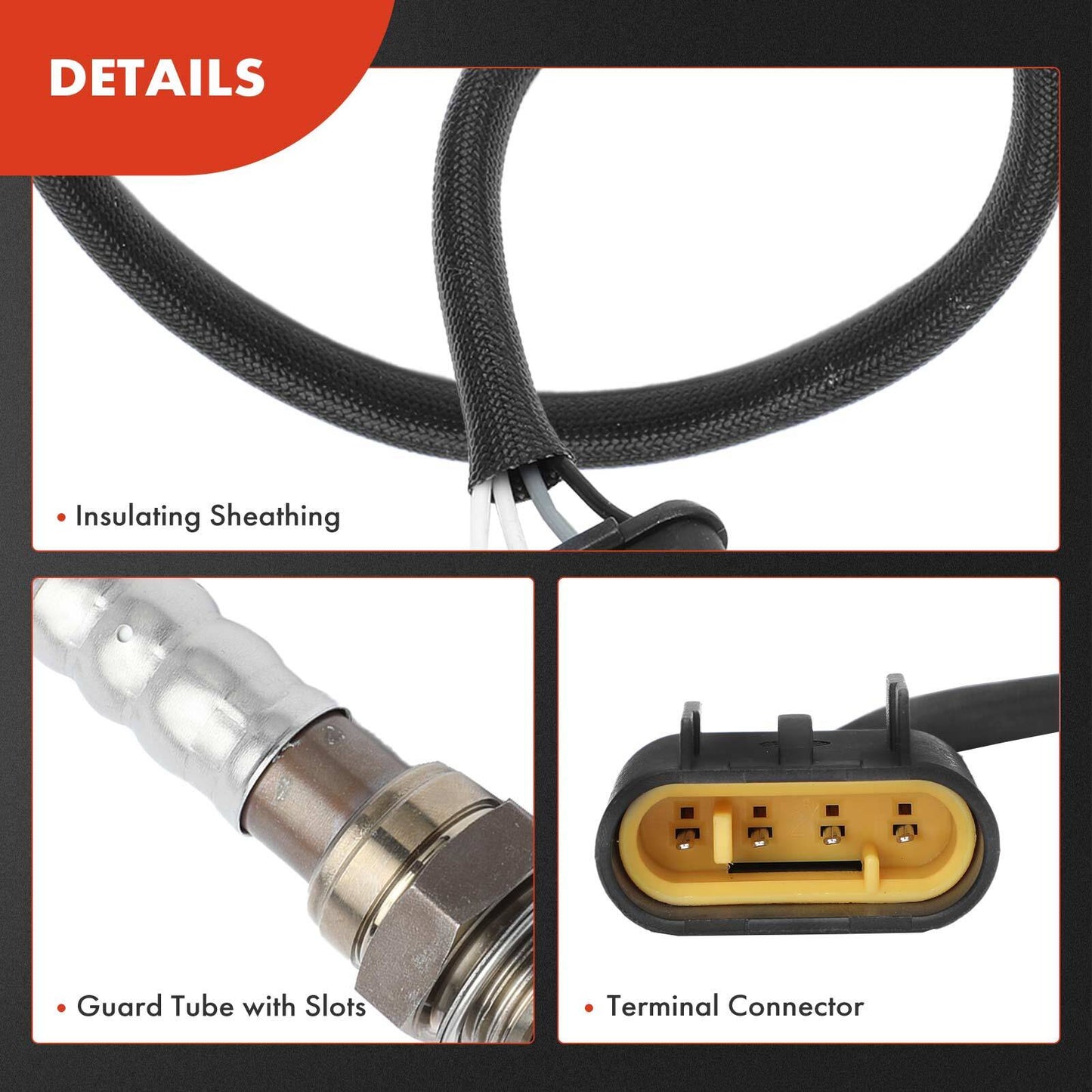Downstream O2 Oxygen Sensor for Jeep BU Renegade Dodge Dart Fiat 500X 500L 1.4L
