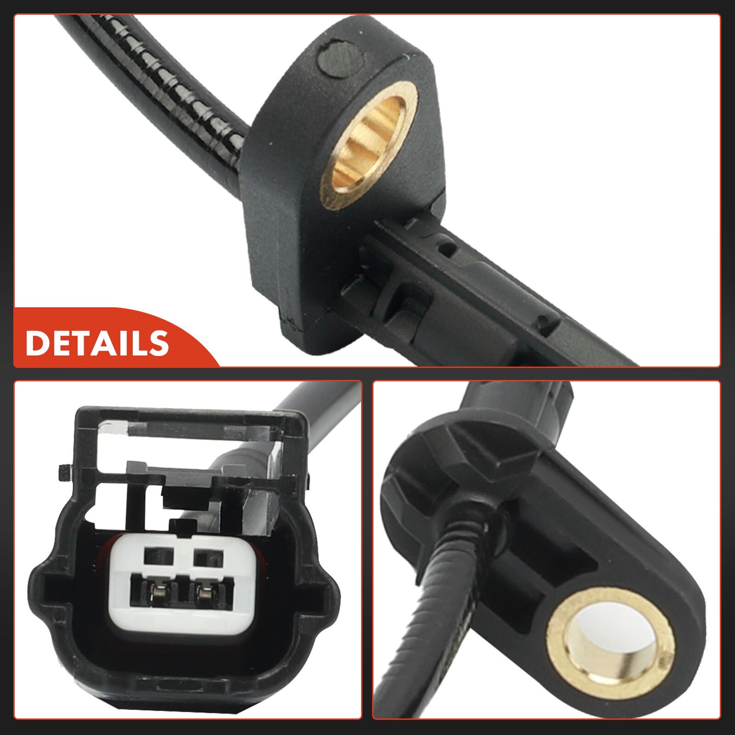 Rear Driver LH Side ABS Wheel Speed Sensor for Honda Accord 2018-2021 1.5L 2.0L