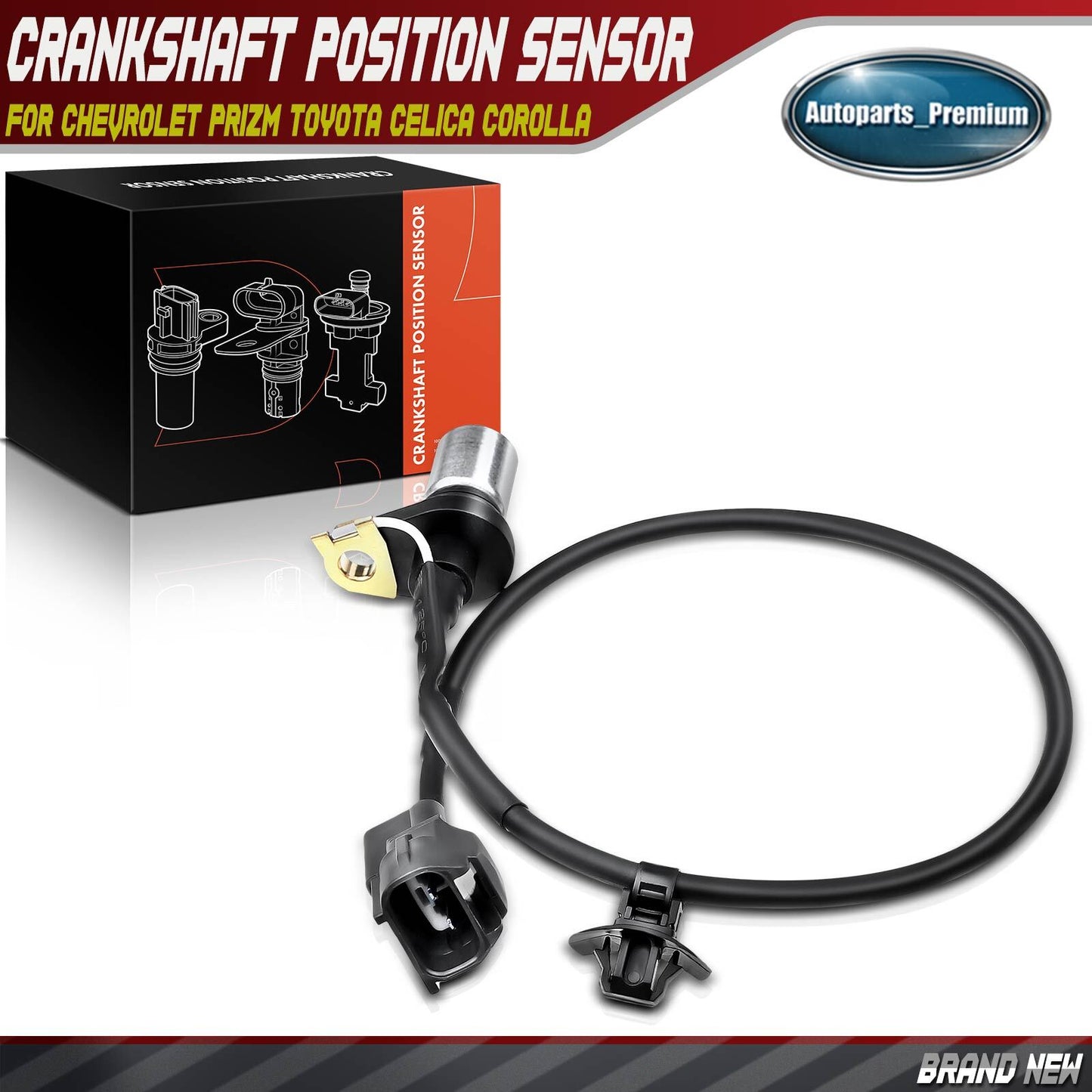 Crankshaft Position Sensor for Toyota Celica Corolla Matrix Chevy Prizm Pontiac