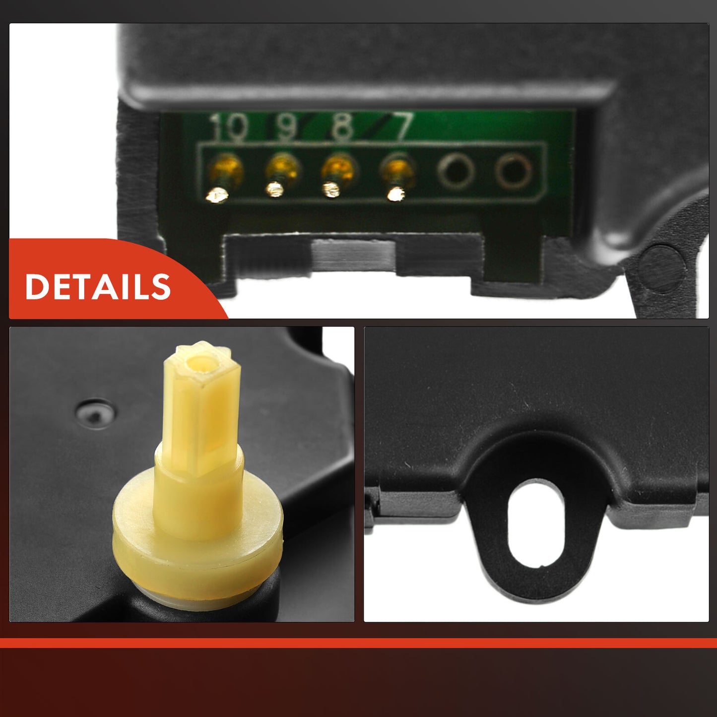 HVAC Heater Temperature Blend Door Actuator for Jeep Cherokee 98-01 Wrangler TJ