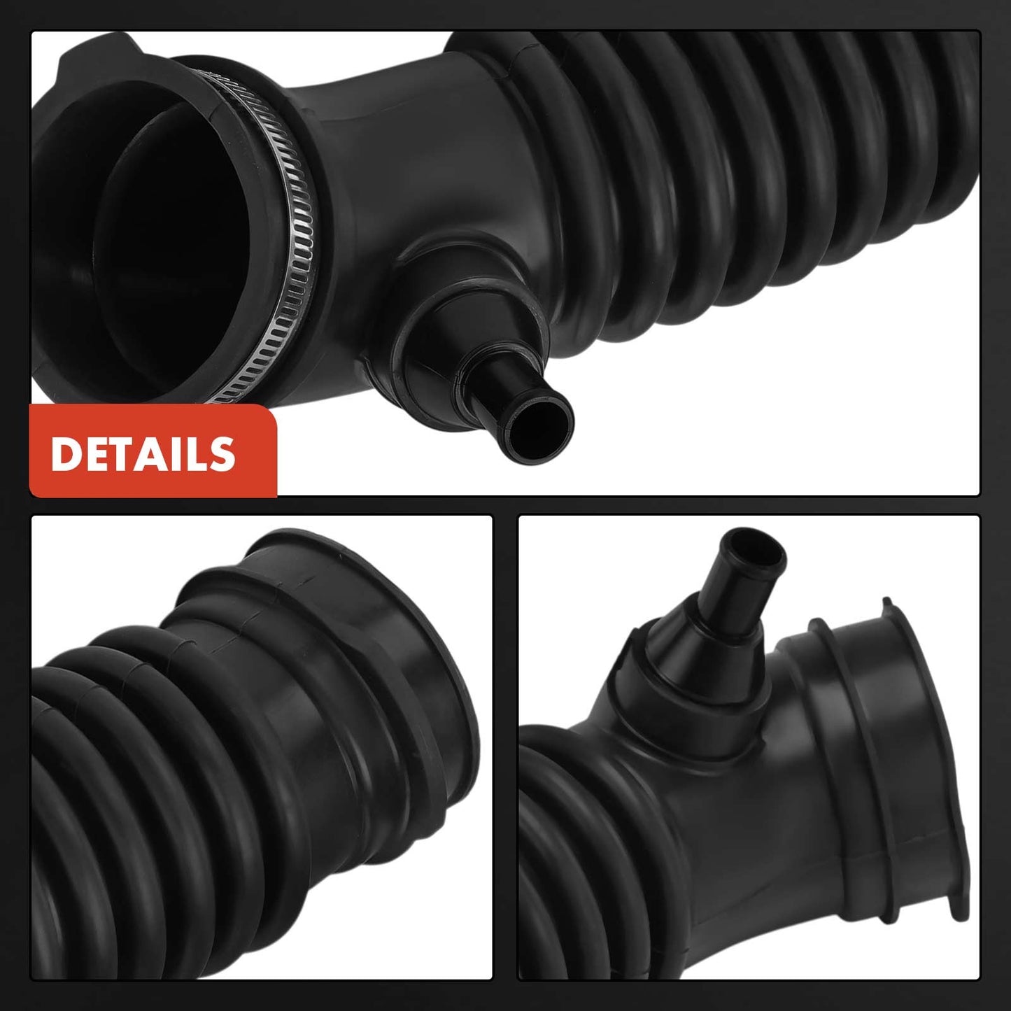 Air Intake Hose w/ Clamps for Toyota Corolla 2009 2010-2013 L4 1.8L Japan built