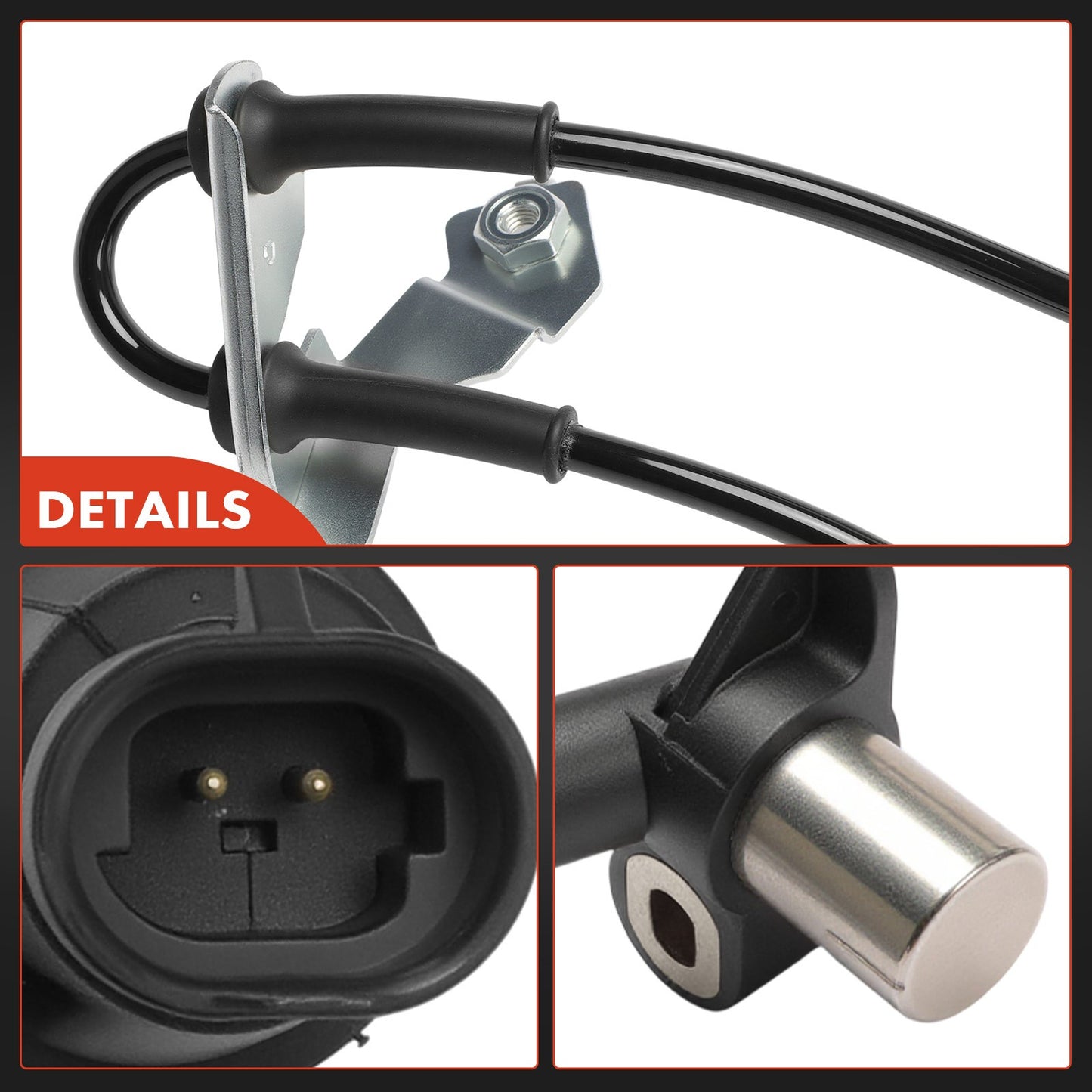 Front Left or Right Side ABS Wheel Speed Sensor for Dodge Grand Caravan 96-00