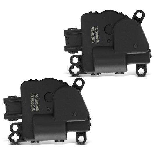 2x Main HVAC Blend Door Actuator w/ 2-Pin for Dodge Charger Jeep Compass Patriot