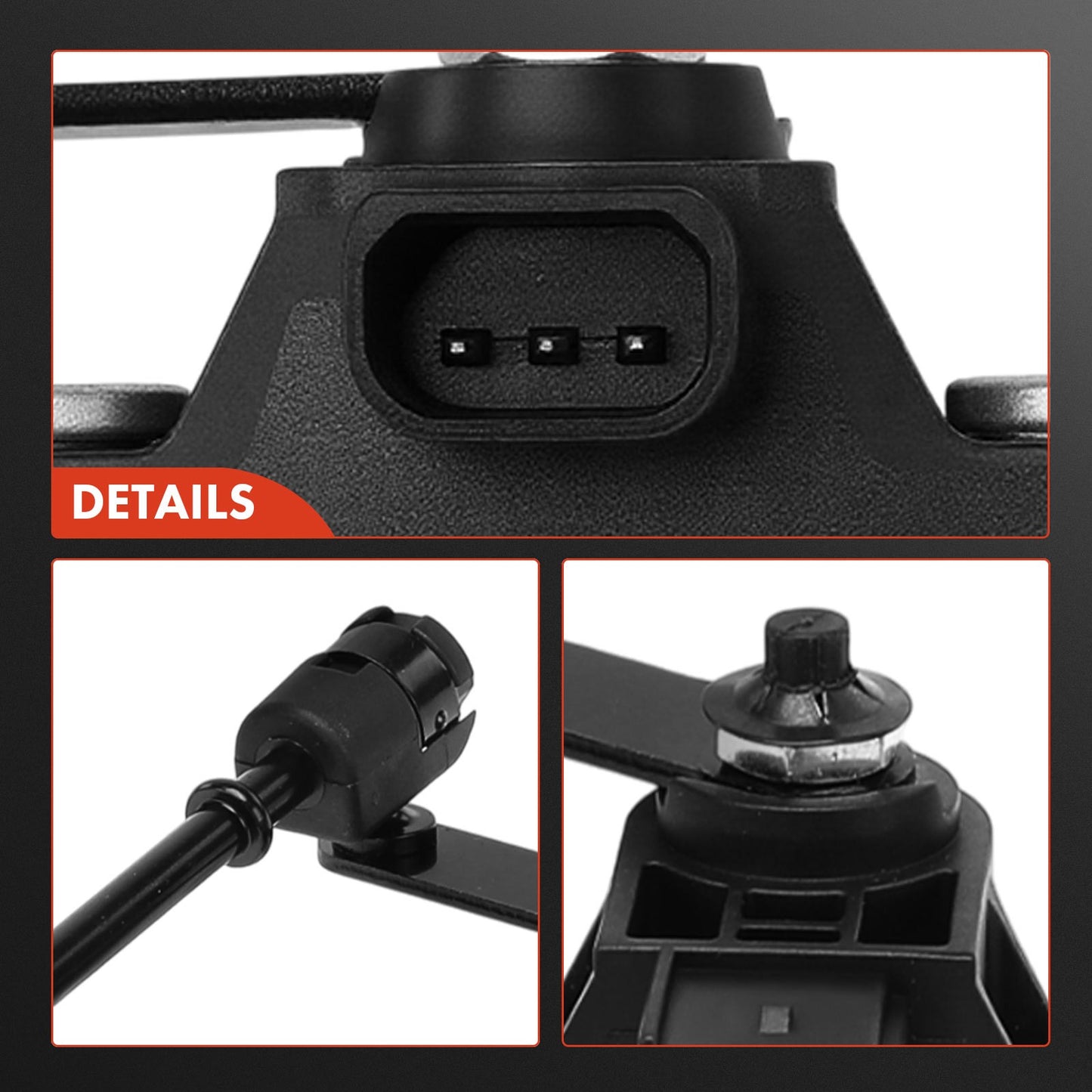 2x Front Ride Height Level Sensor for Ford Expedition 03-06 Lincoln Navigator