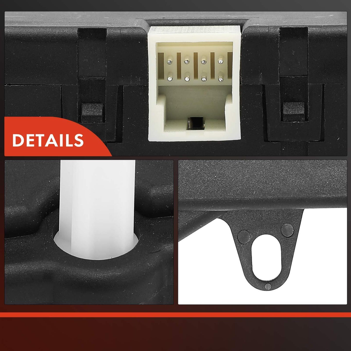 HVAC A/C Heater Blend Air Door Actuator for Ford Expedition F-150 Lincoln w/ ATC