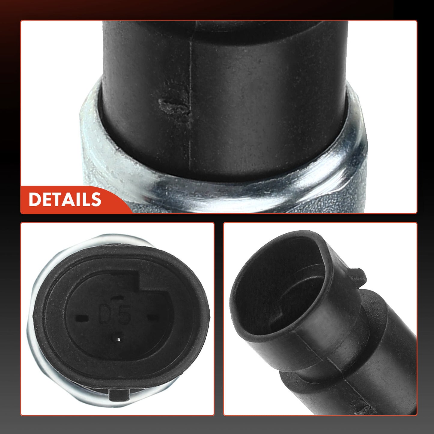 Fuel Oil Pressure Sensor for Chevrolet Impala Malibu Buick LaCrosse GMC Pontiac