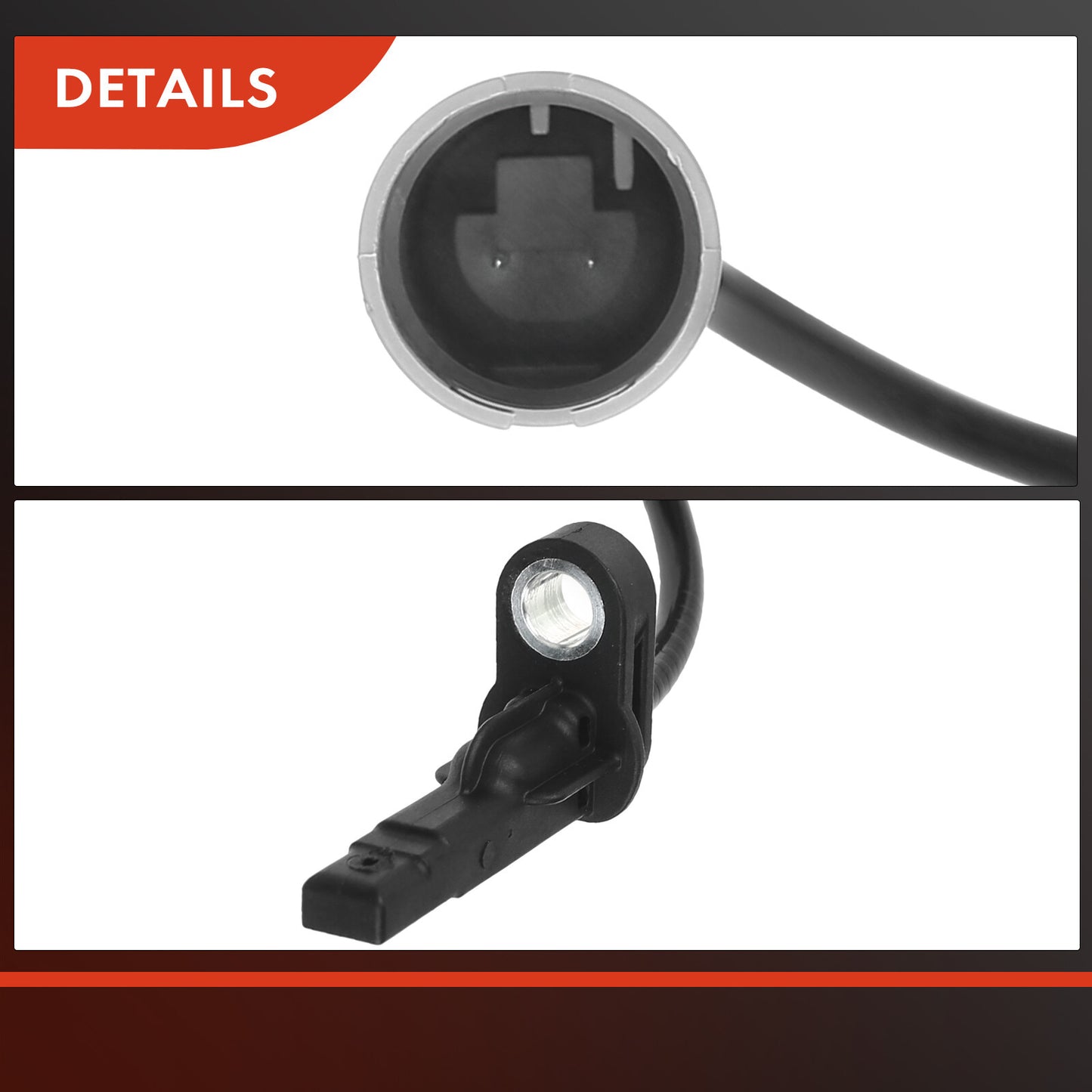 4Pcs Front & Rear ABS Wheel Speed Sensor for BMW E90/92/93 135i 330i 335i xDrive