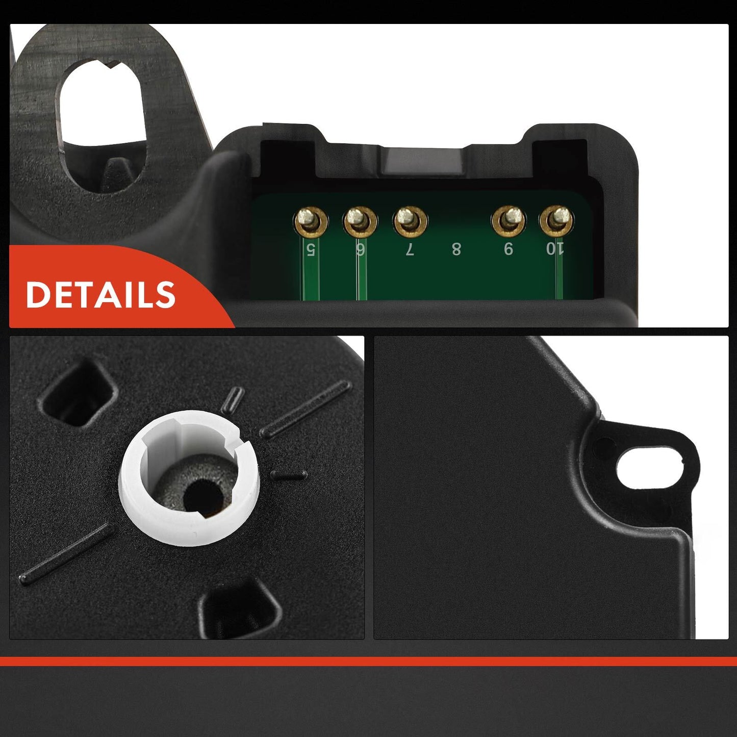 Main Blend Door Actuator for Chevy Silverado 1500 2500 GMC Sierra Cadillac Mode