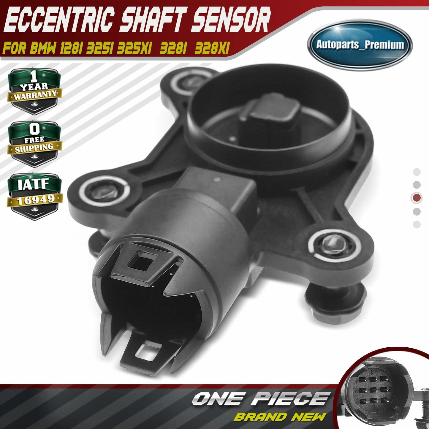 Eccentric Shaft Sensor for BMW E90 E91 E60 E61 F25 F70 F85 325i 328i 525i X3 X5