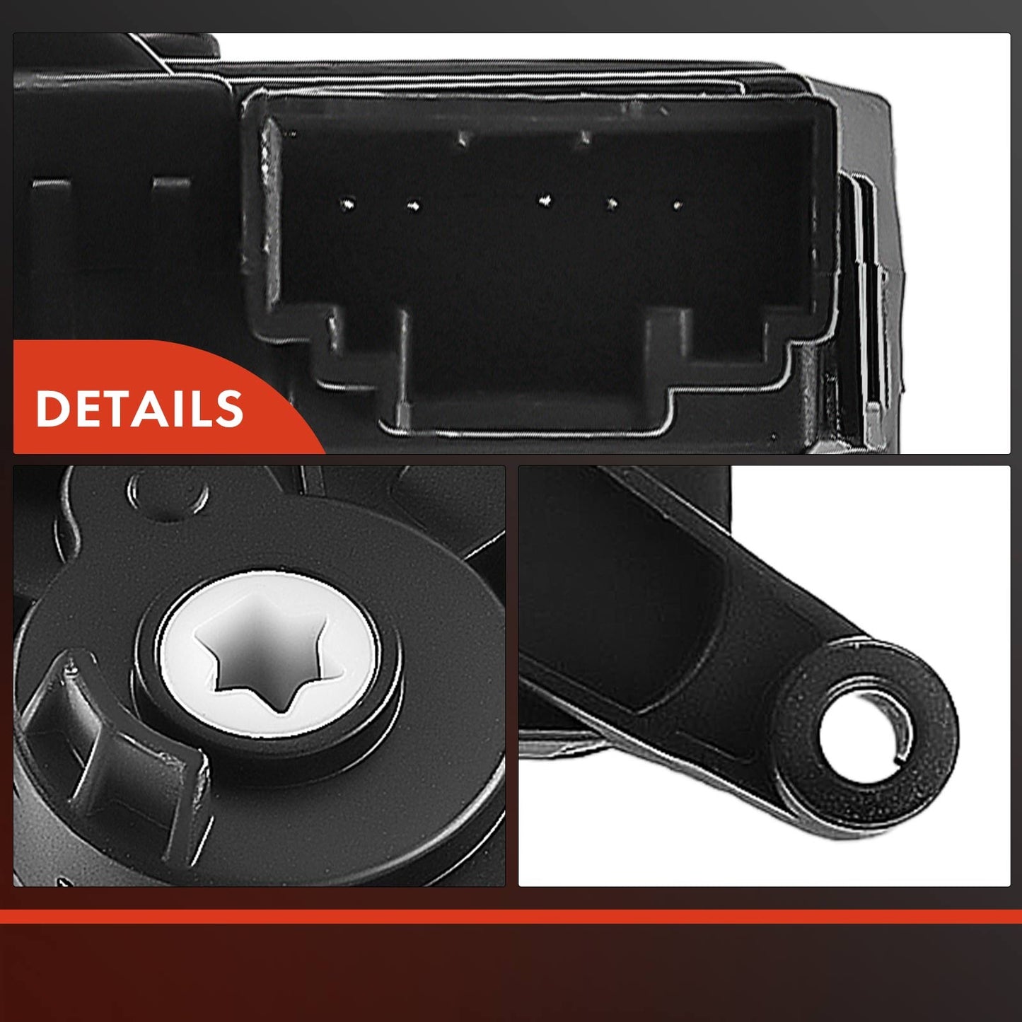 2x Heater Blend Door Actuator Temperature & Mode for Volkswagen Passat 2012-2018
