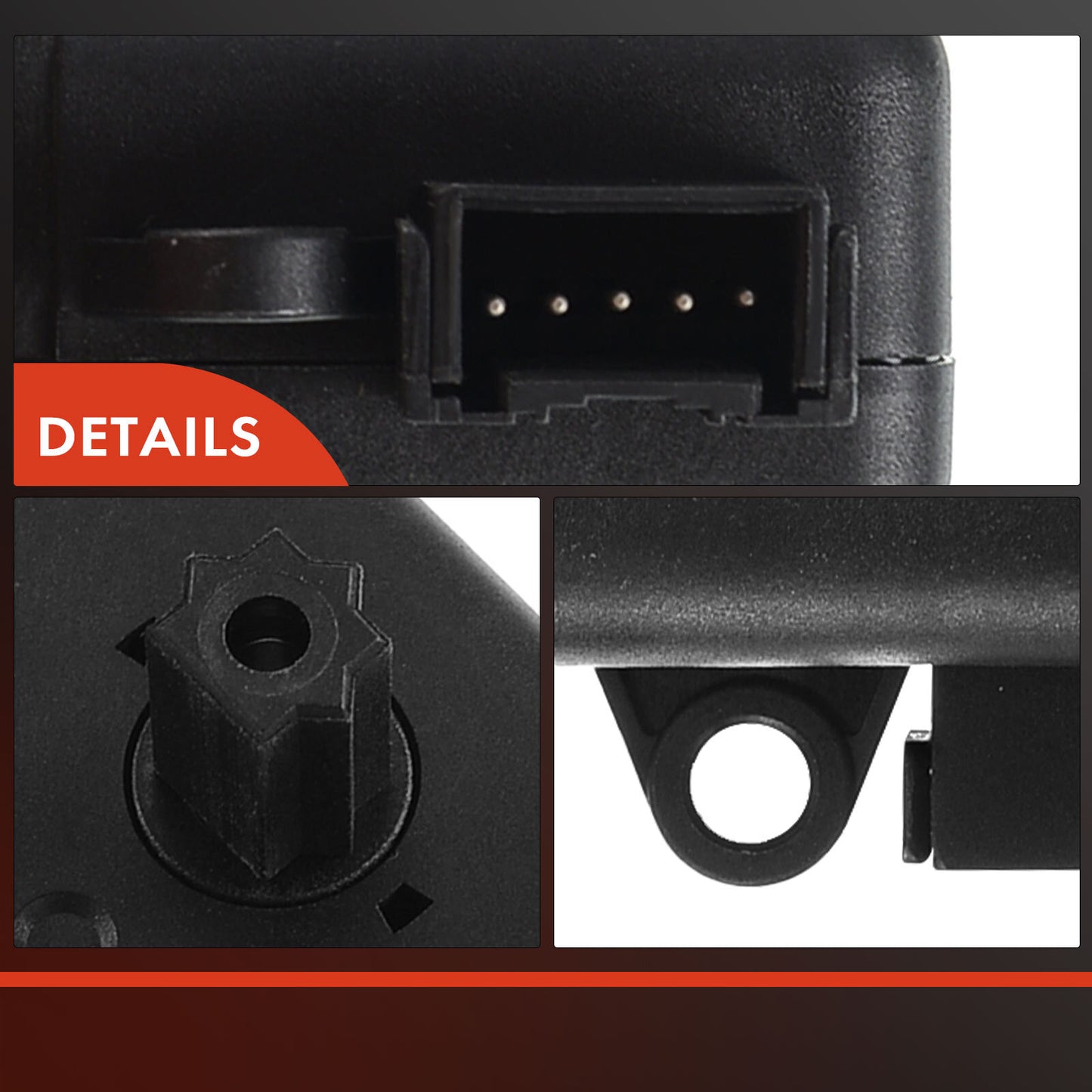 AC Heater Blend Door Actuator for Hummer H3 Saturn Sky Pontiac Solstice10397102