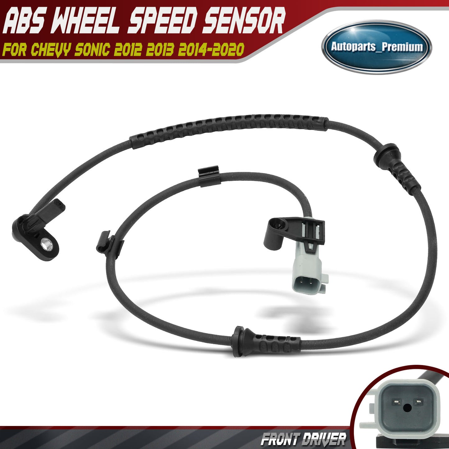 Front Driver LH ABS Wheel Speed Sensor for Chevy Sonic 2012 2013-2020 94544449