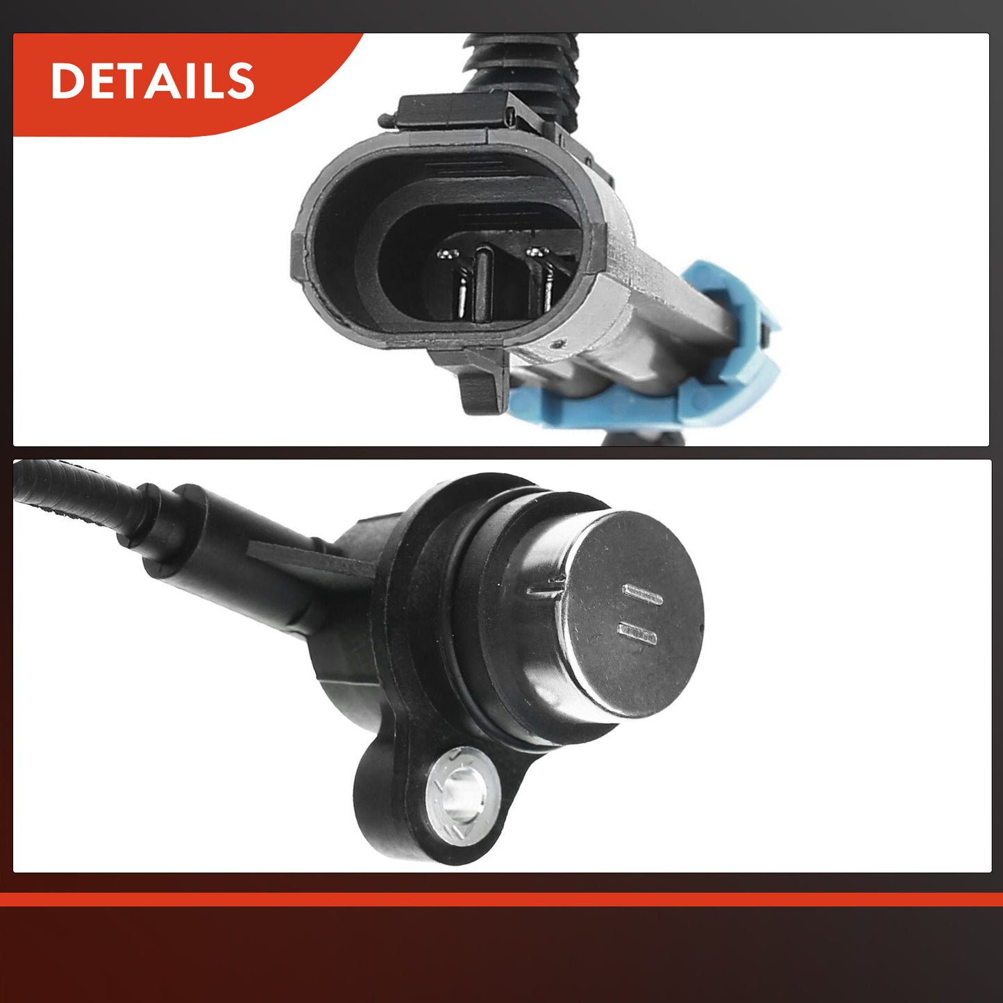 4x Front & Rear ABS Wheel Speed Sensors for Chevy Avalanche 1500 2500 GMC Yukon