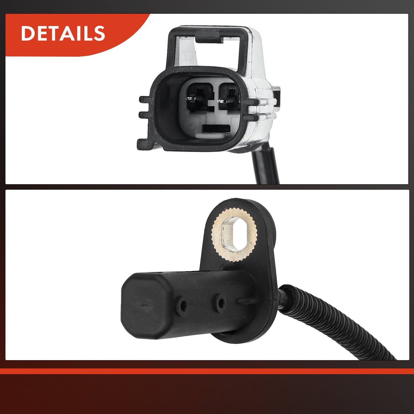 4x Front & Rear ABS Wheel Speed Sensor for Volvo XC90 03-14 2.5L 2.9L 3.2L 4.4L