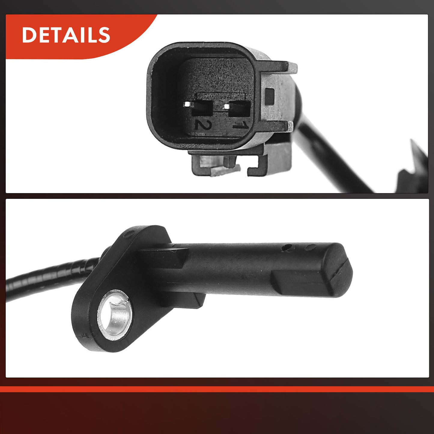 4x Front & Rear ABS Wheel Speed Sensor for Transit-150 Transit-250 Transit-350