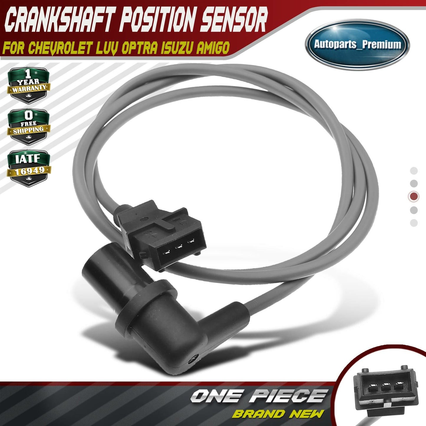 Crankshaft Position Sensor for Chevrolet Optra LUV Isuzu Rodeo Suzuki Forenza