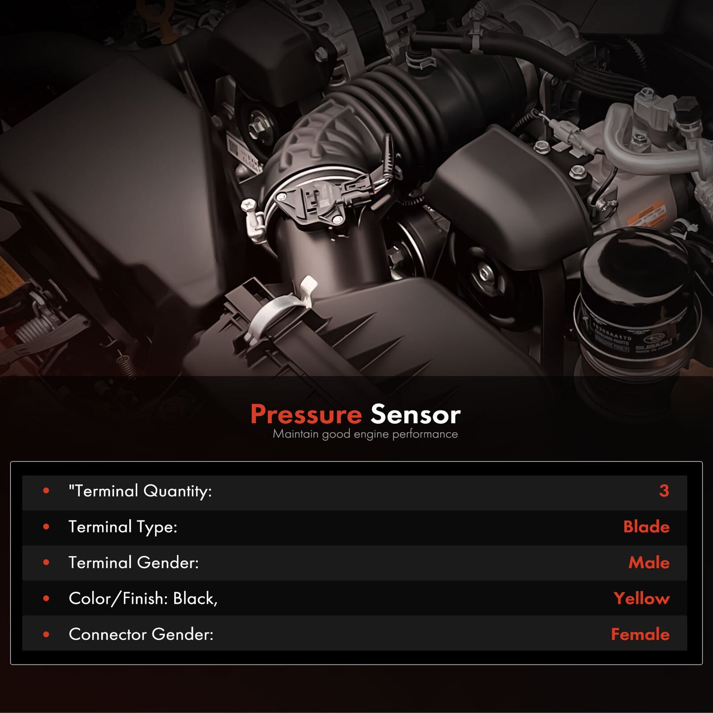 Engine Oil Pressure Sensor for Ford N14 Cummins Volvo Kenworth Sterling Truck