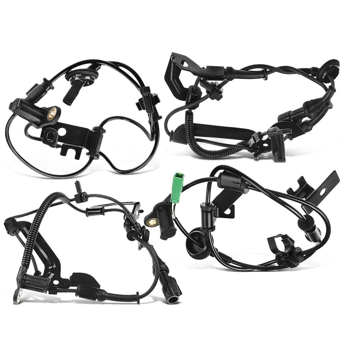 4pcs Front & Rear ABS Wheel Speed Sensor for Ford Escape 04-08 Mercury Mariner