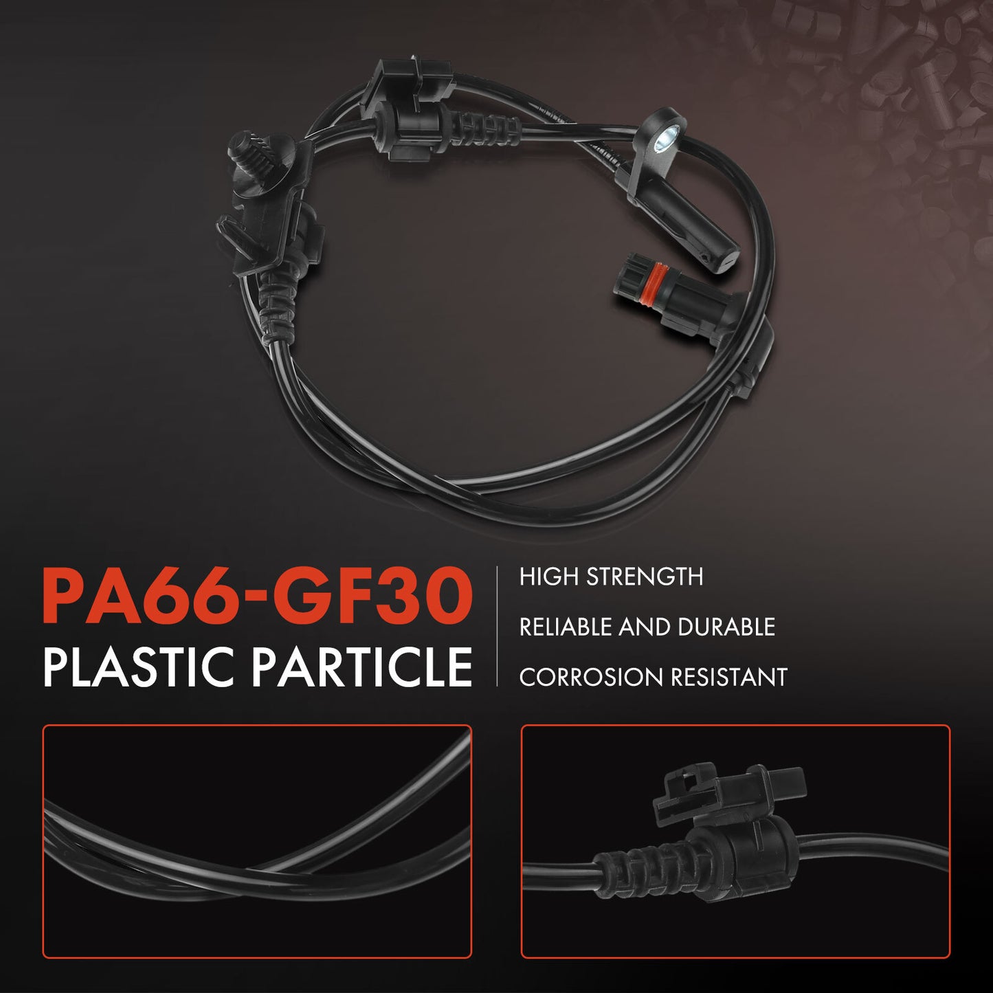 Front LH or RH ABS Wheel Speed Sensor for Chrysler 300 Dodge Challenger Charger