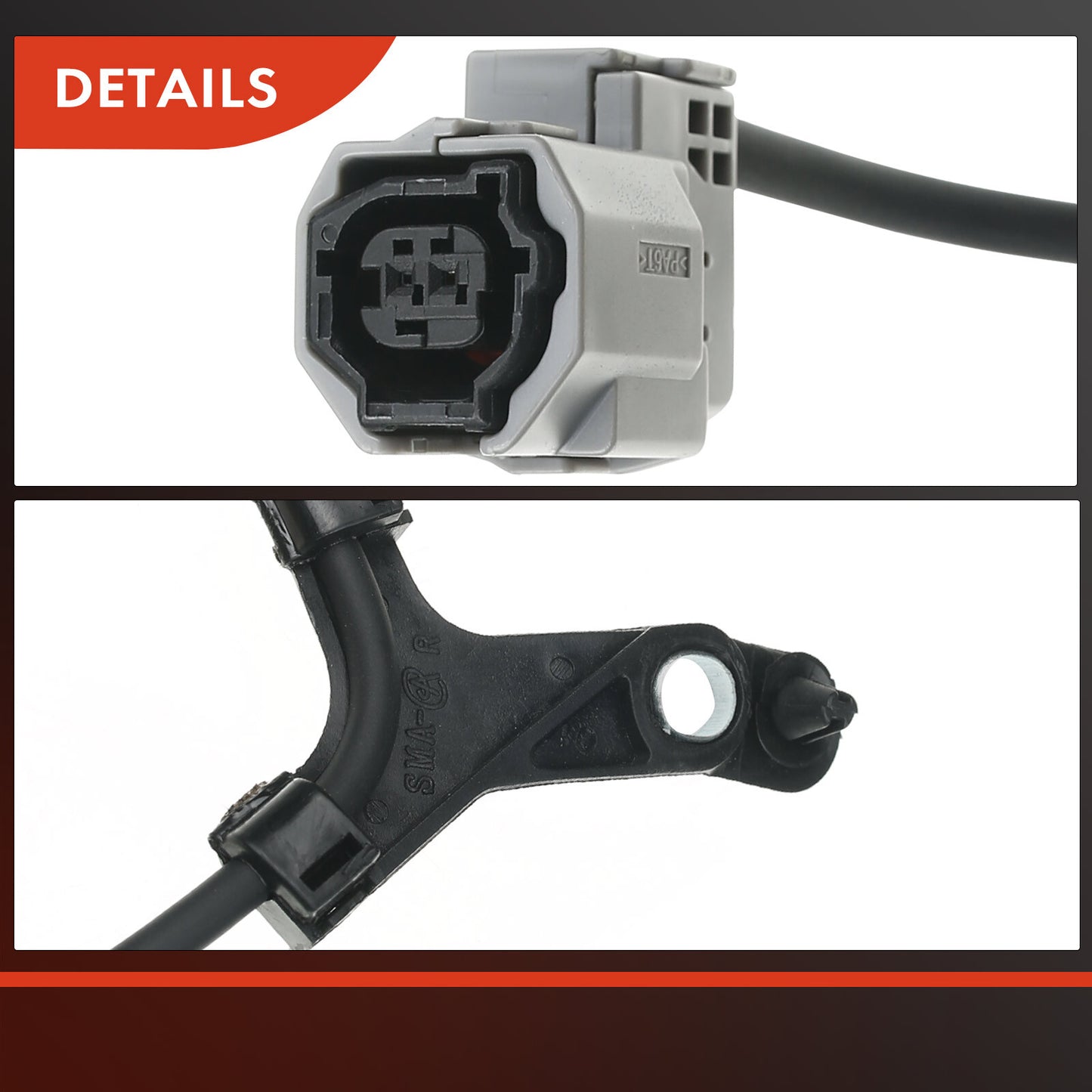 2Pcs Rear ABS Wheel Speed Sensor for Toyota Corolla 09-12 & 14-19 Matrix 11-12