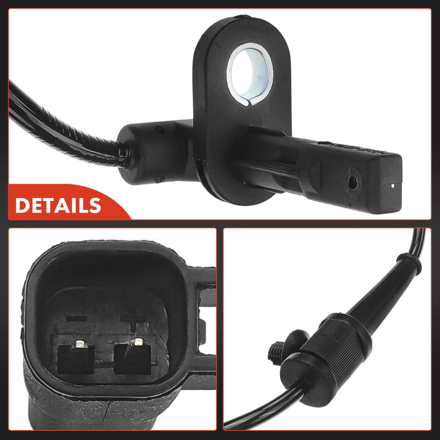 ABS Wheel Speed Sensor for Chevrolet Impala Malibu Malibu Limited Rear Left LH