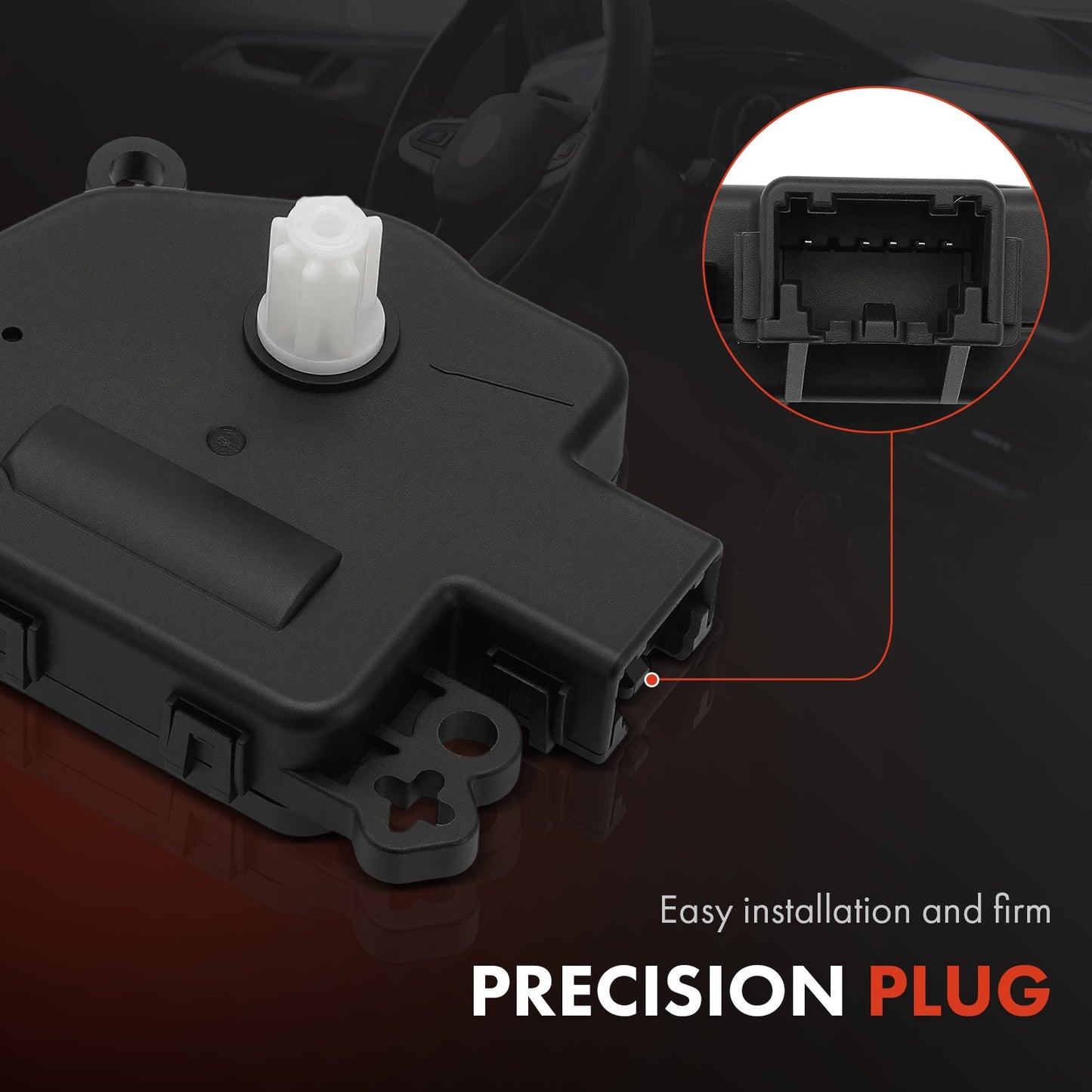 HVAC Recirculation Door Actuator for Jeep Wrangler 2018-2024 Gladiator 2020-2024