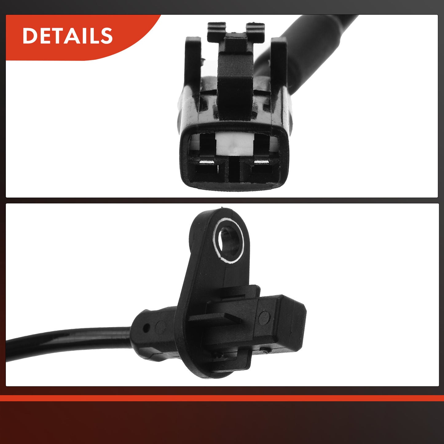 4x Front & Rear Side ABS Wheel Speed Sensor for Kia Forte Forte Koup 14-15 17-18