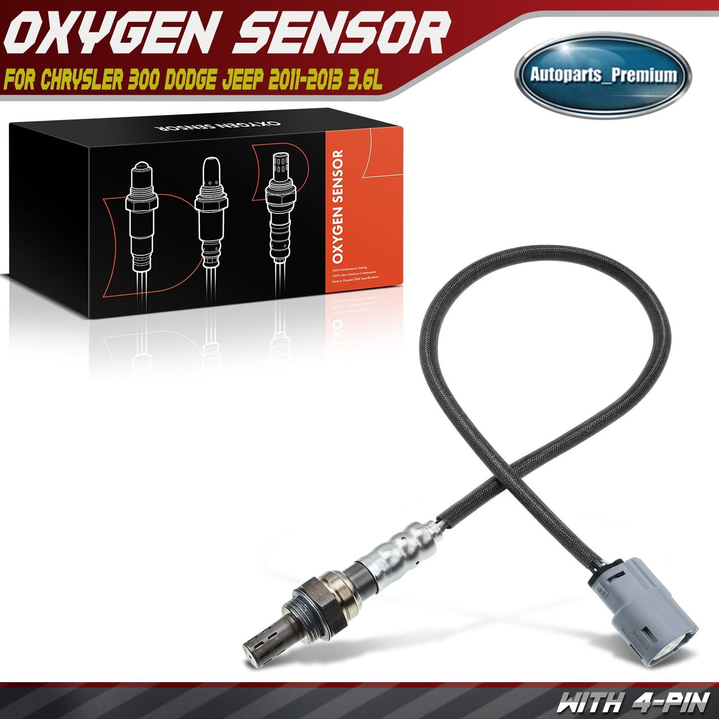 Downstream O2 Oxygen Sensor for Ford Escape 2017-2018 Transit Connect L4 2.5L