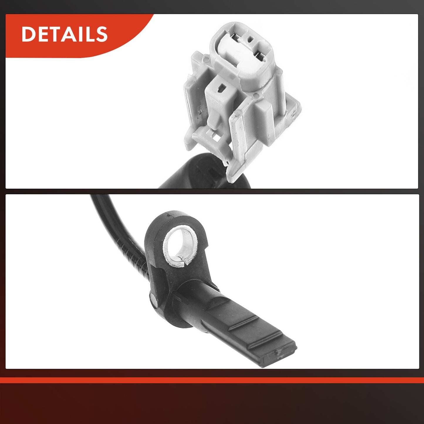 4Pcs Front & Rear ABS Wheel Speed Sensor for Subaru Forester 2008-2012 H4 2.5L