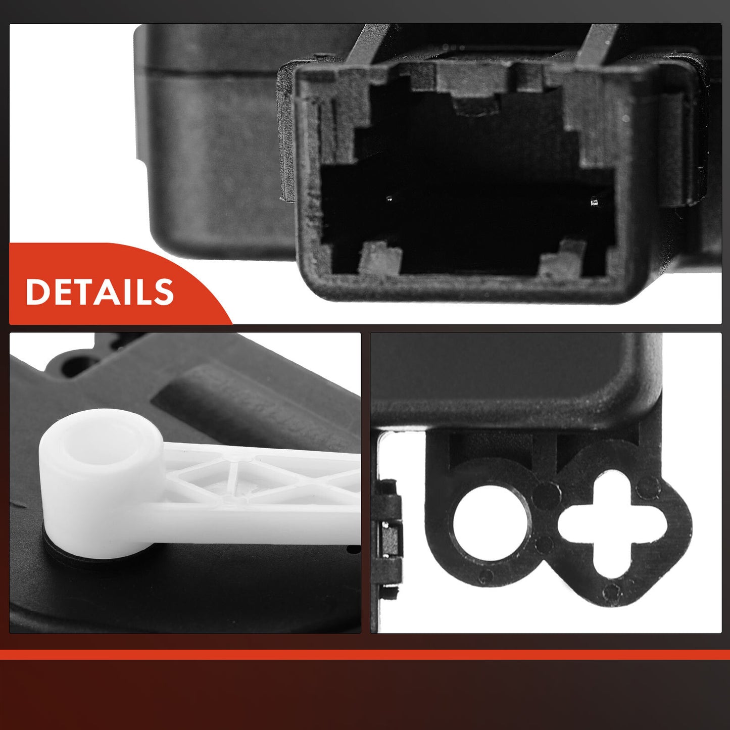 HVAC Heater Blend Boor Actuator for Ford Mustang 2005-2009 6R3Z19E616A Air Inlet