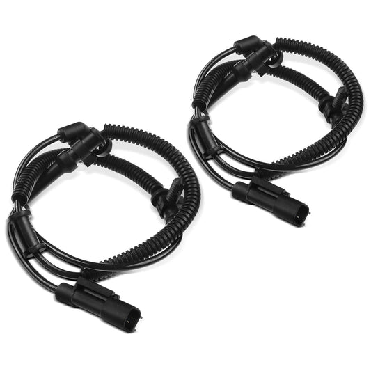 2Pcs Front & Rear ABS Wheel Speed Sensor for Ram 1500 13-18 1500 Classic 19-22