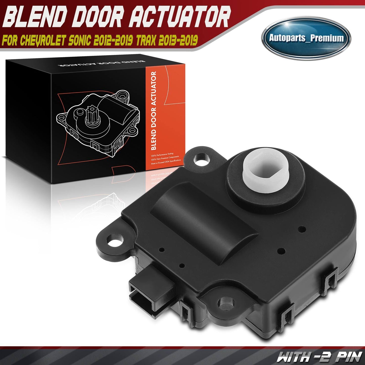 Heater Blend Air Door Actuator for Chevrolet Sonic 2012-2019 Trax 2013-2022 Main