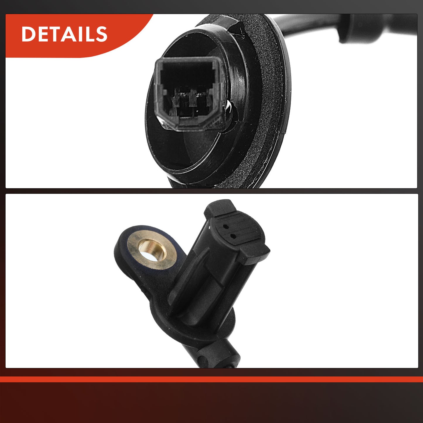 4pcs Front & Rear ABS Wheel Speed Sensor for Ford Escape 04-08 Mercury Mariner